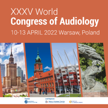 XXXV Światowy Kongres Audiologii – przełożony na 2022 rok